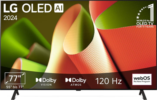 LG OLED77B49LA 77 Zoll 4K OLED Smart TV α8 AI-Prozessor webOS