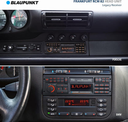 Blaupunkt Frankfurt RCM 82 DAB 1-DIN Autoradio: Modernes Retro mit Bluetooth, USB, SD, DAB+, 200W, Freisprecheinrichtung