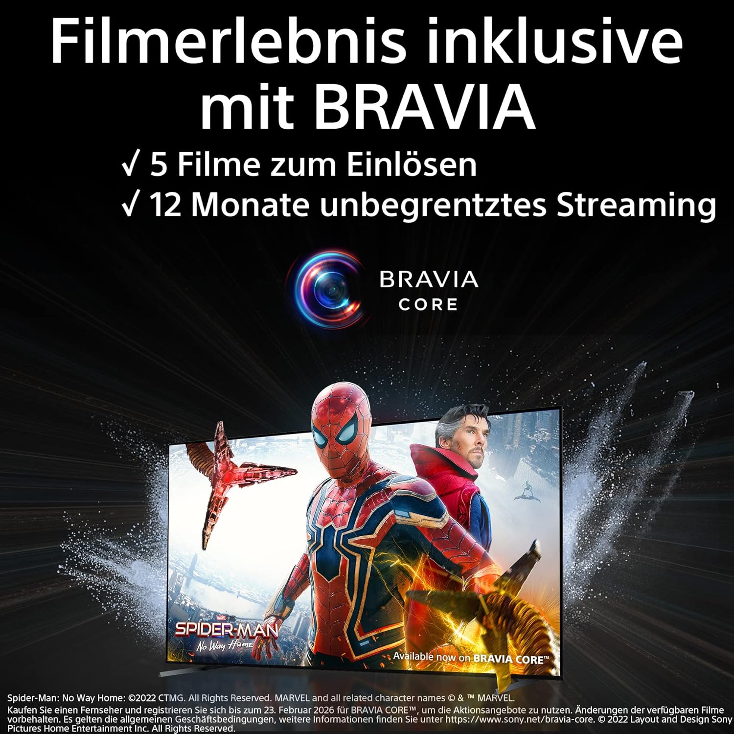 Sony BRAVIA KD-43X80L 4K HDR LED Smart TV Google TV Alexa