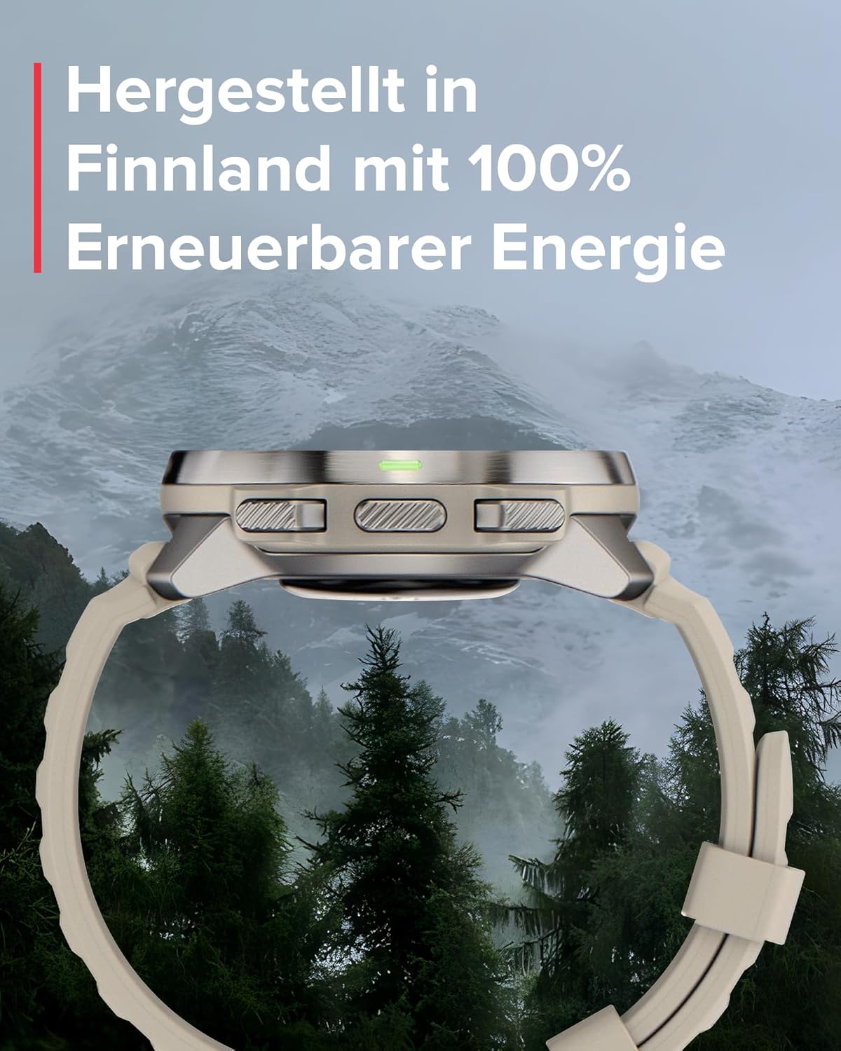Suunto Ocean AMOLED Tauchcomputer & Multisportuhr: 100m Wasserdicht, GPS, Offline-Karten, 40h