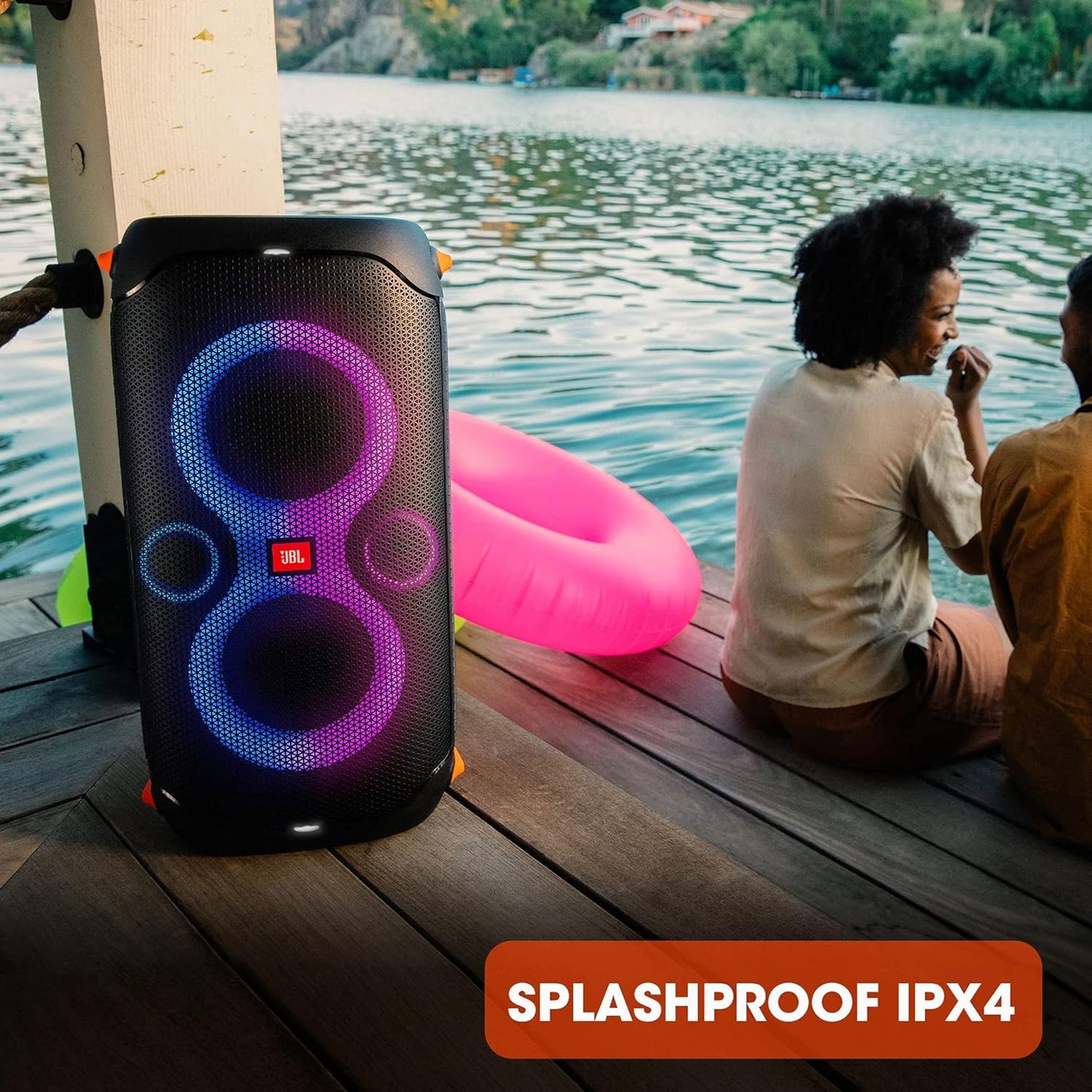 JBL PartyBox 110: Kraftvoller Bluetooth Party-Lautsprecher mit dynamischen Lichteffekten